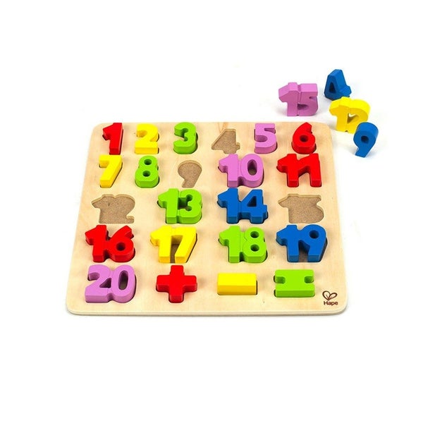 Hape: Numbers Puzzle Carousel 1