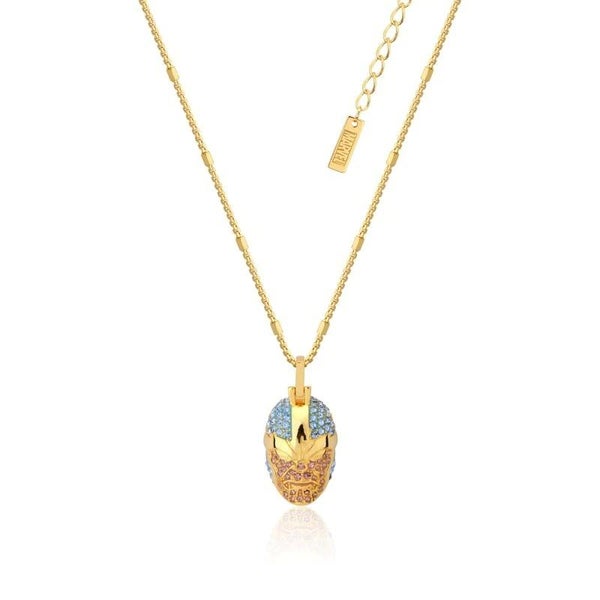 Marvel Couture Kingdom - Thanos Crystal Necklace Yellow Gold Carousel 1