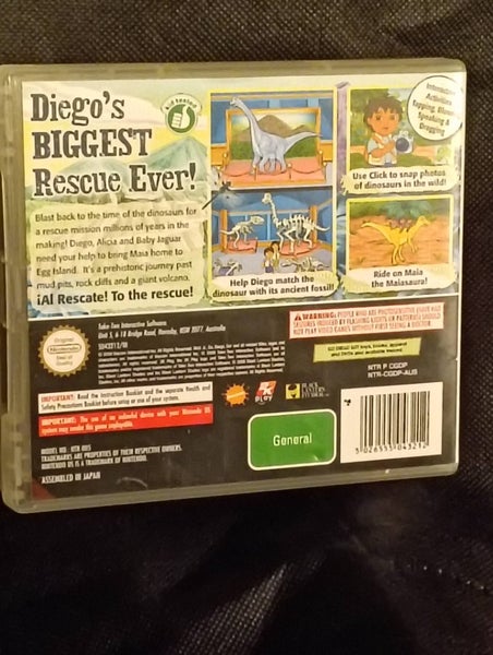 Go Diego Go Dinosaur Rescue Nintendo DS game Carousel 2