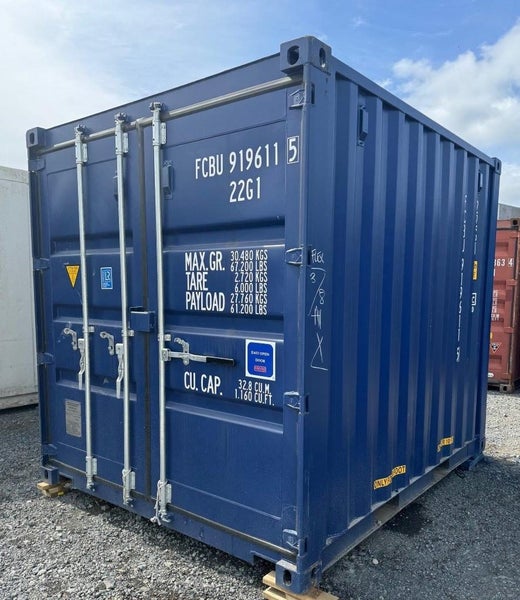 10ft New Build Shipping Container - Blue Carousel 1