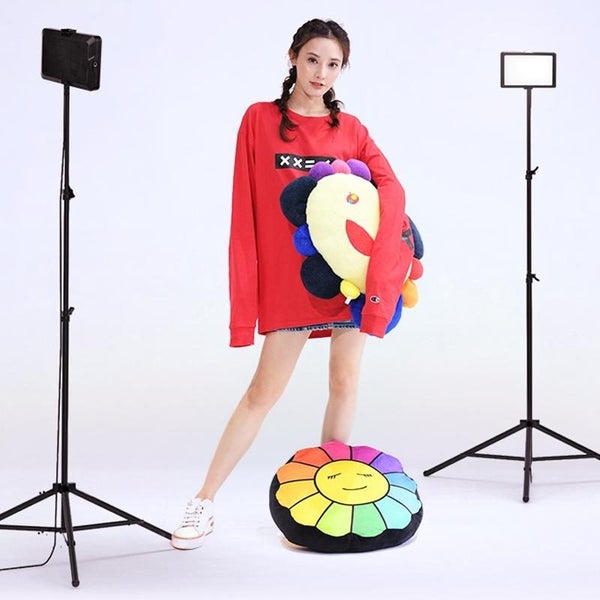 8 Inch 3200-5500K Three-Colour Temperature Photography Flat-Panel Live Fill L... Carousel 2