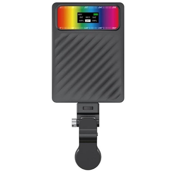 V16R Wth Oled Screen 24 Effects Rgb Light Pocket Fill Light For Mobile Phone ... Carousel 1