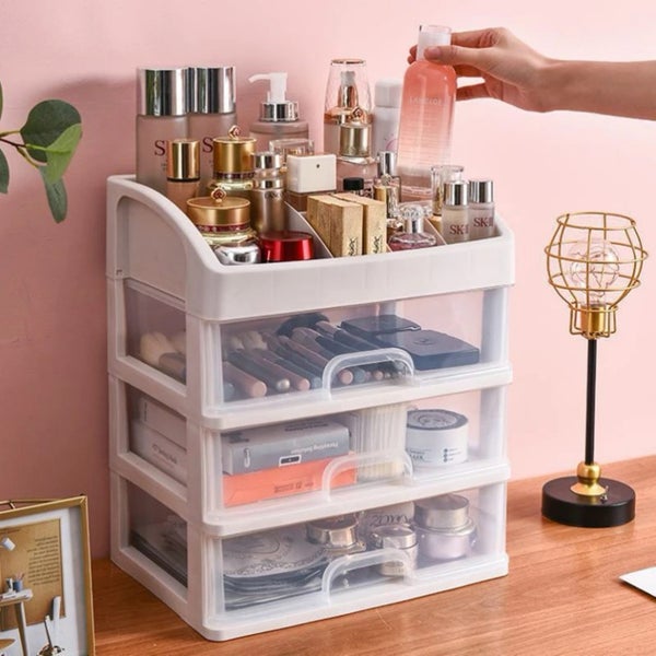 Makeup Drawers 3 tiers Carousel 4