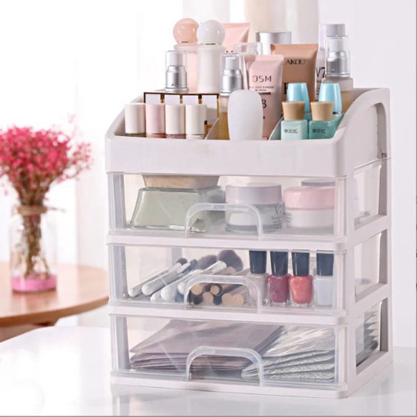 Makeup Drawers 3 tiers Carousel 2