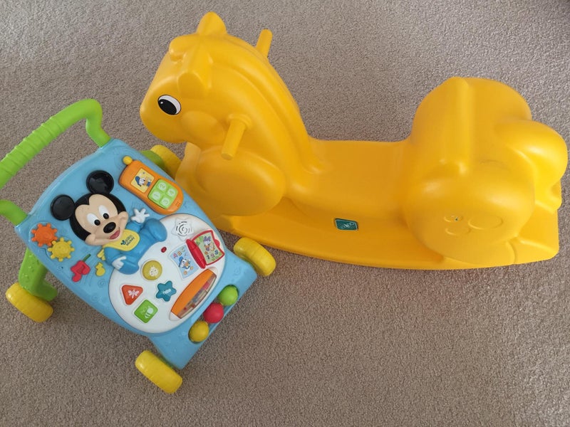 Lerado rocking ride + Baby walker Carousel 1
