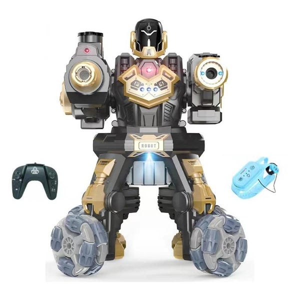 R26 2.4G Remote Control Smart Battle Spray Robot - Double Control Carousel 1