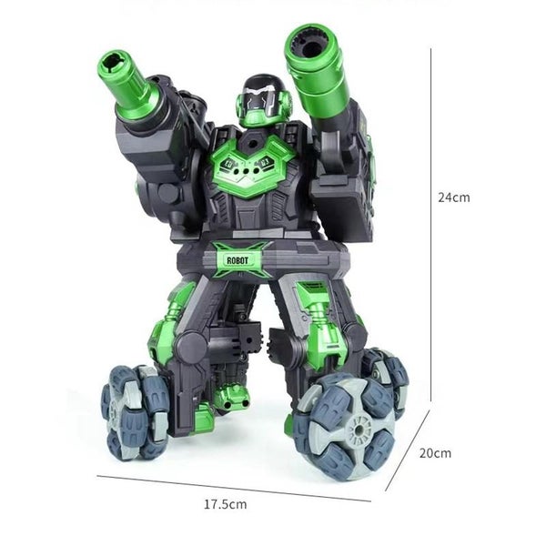 R26 2.4G Remote Control Smart Battle Spray Robot - Double Control Carousel 2