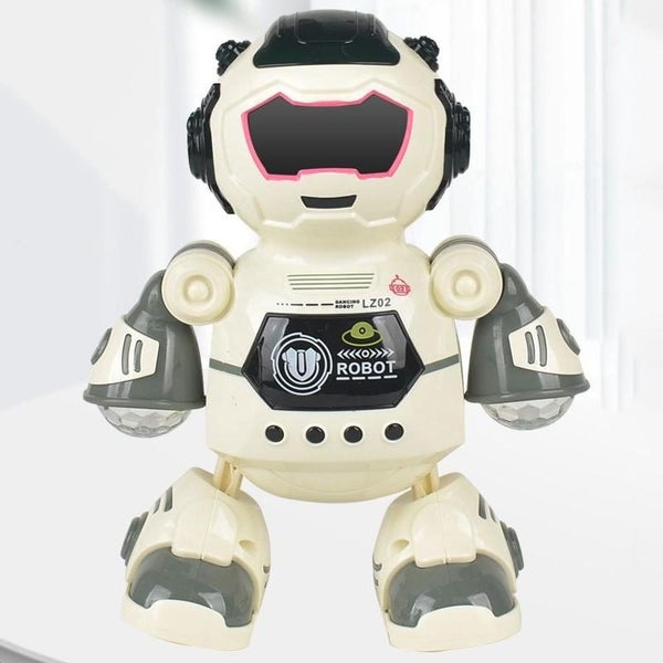 Intelligent Early Education Sound And Light Mechanical Robot Toys - 2 Green Carousel 1