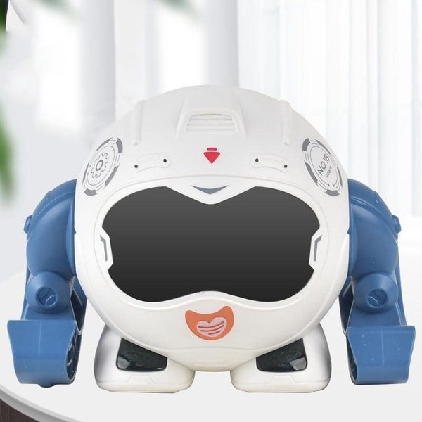 Intelligent Early Education Sound And Light Mechanical Robot Toys - 16 Blue Carousel 1