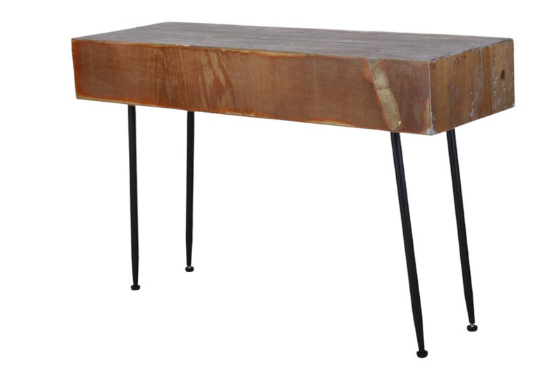 Town & Country Recycled Fir 1.2 m Hall Table with 2 Drawers Carousel 3