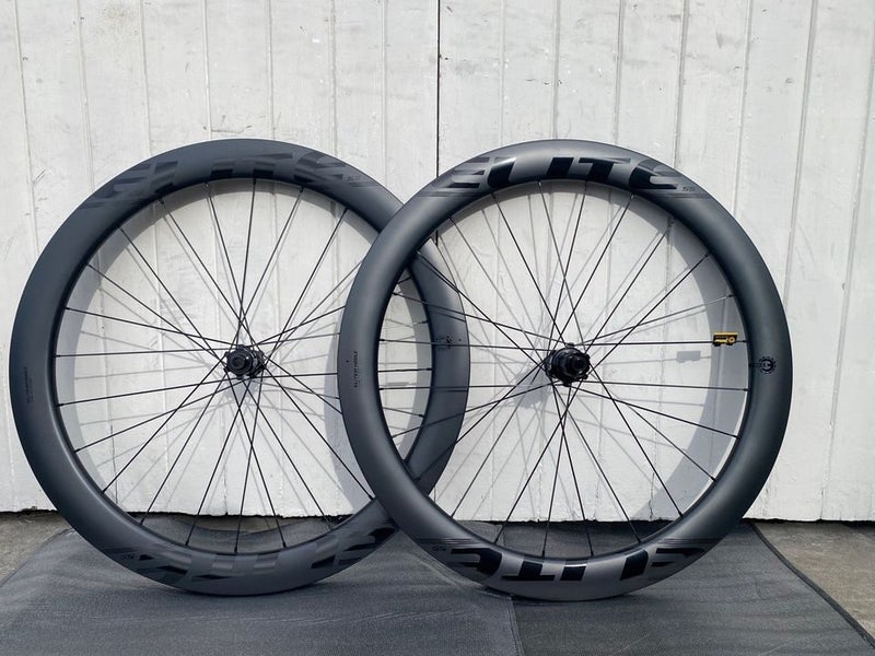 Elitewheels Carbon Clincher ENT DISC 50mm Wheelset - 11 Speed (NEW IN STOCK) Carousel 1