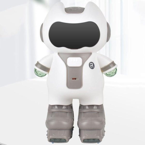 Intelligent Early Education Sound And Light Mechanical Robot Toys - 9 Gray Carousel 1