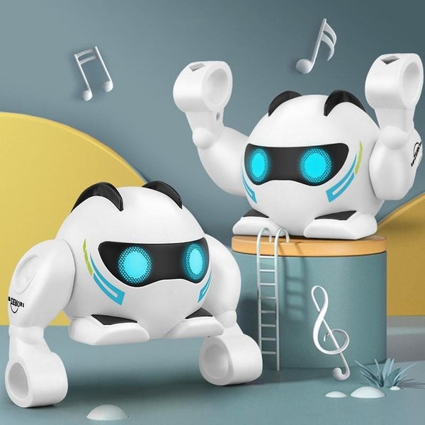 K24 Motorized Intelligent Sound Control Dancing Robot Children Tumbling And C... Carousel 2