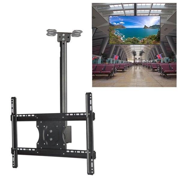 32-65 Inch Universal Height & Angle Adjustable Lcd Tv Wall-Mounted Ceiling Du... Carousel 1