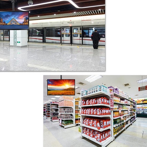 32-65 Inch Universal Height & Angle Adjustable Lcd Tv Wall-Mounted Ceiling Du... Carousel 5
