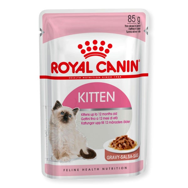 Royal Canin Kitten Instinctive Wet Food Gravy 85g Carousel 1