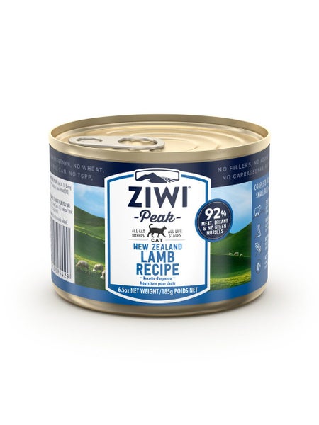 Ziwi Peak Canned Lamb Cat Food 185g Carousel 1