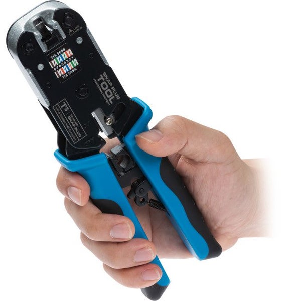 T10710EX Rj45 Snap Plug Crimp Tool Heavy Duty Rj45 Only Carousel 1