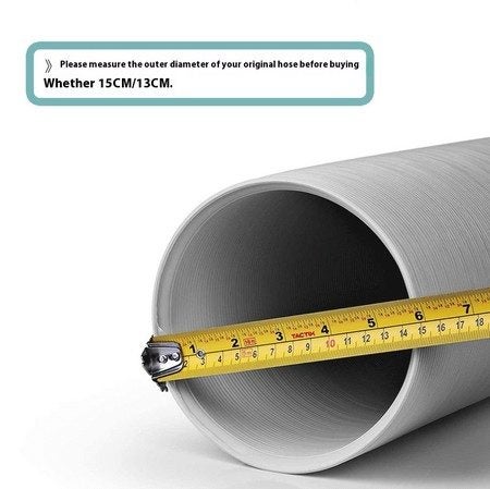 5Inch 130mm Length up to 1.5M Portable AC Air Conditioner Hose Anti-ClockwiseS Carousel 7