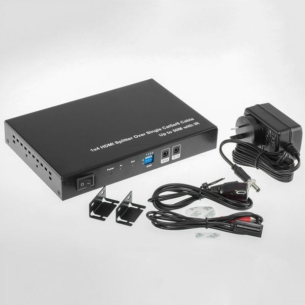 H4SPC5L 4 Way HDMI Over Cat5 Splitter Transmitter HDMI Loop 50M Transmitter Only Carousel 4