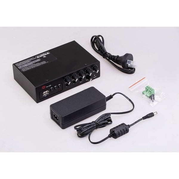 PA40M 40W Dc12v Class D Amplifier Mp3 Siren 2Xmic Aux In Show Carousel 4