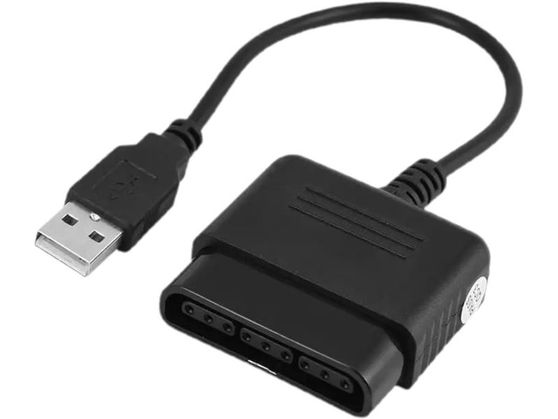 PlayStation 2 PS2 Dualshock Game Controller to USB PC PS3 Adapter Converter Carousel 1
