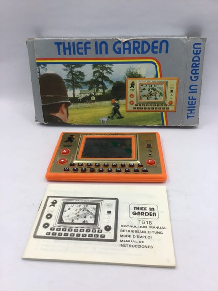 * Extra Screen Thief in Garden Handheld Game BOXED *628647305932831111