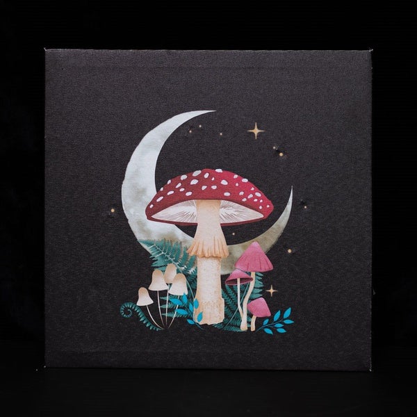 Something Different Canvas Forest Mushroom Light Carousel 2