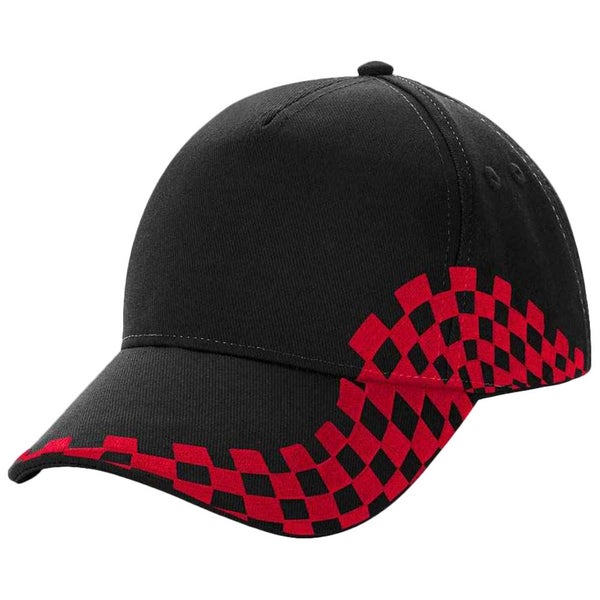 Beechfield Unisex Adult Grand Prix Baseball Cap Carousel 1