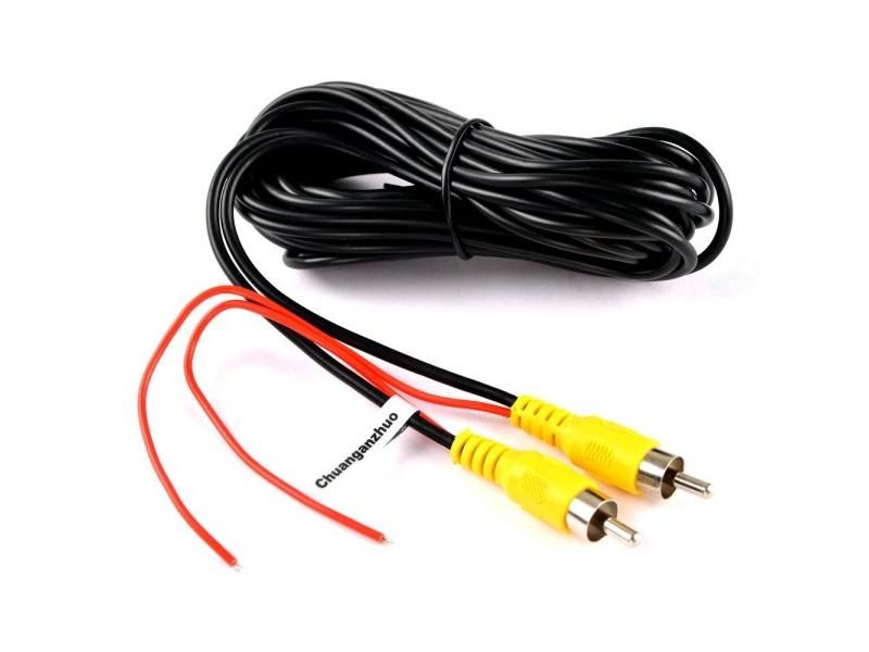 BYNCG AV Cable Universal Auto RCA AV Cable Wire Harness For Car Rear View Carousel 1