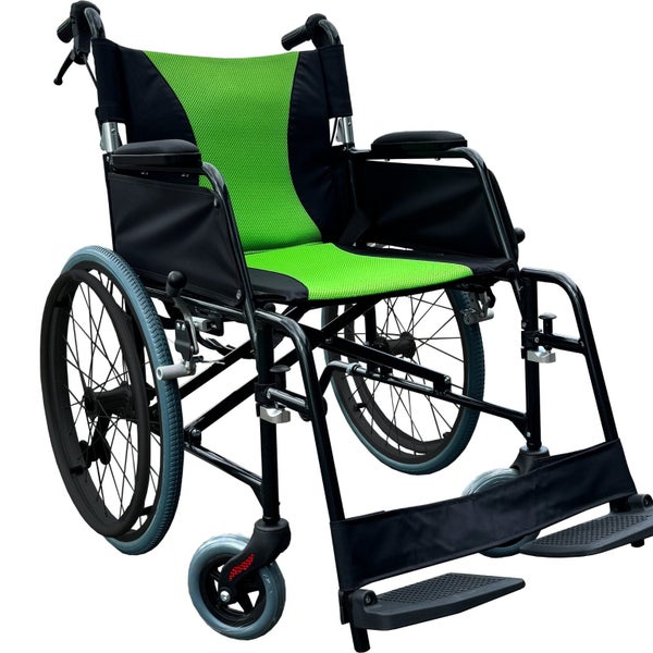 Goldfern Lightweight Manual Wheelchair - 10.6kg, Self-Propelling & Lightweight Carousel 1
