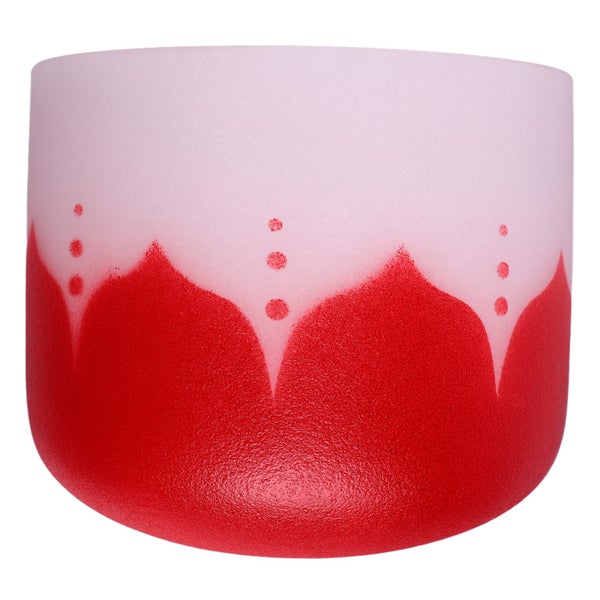 quartz crystal singing bowl matte singing bowl singing bowl instrument Crystal Carousel 1