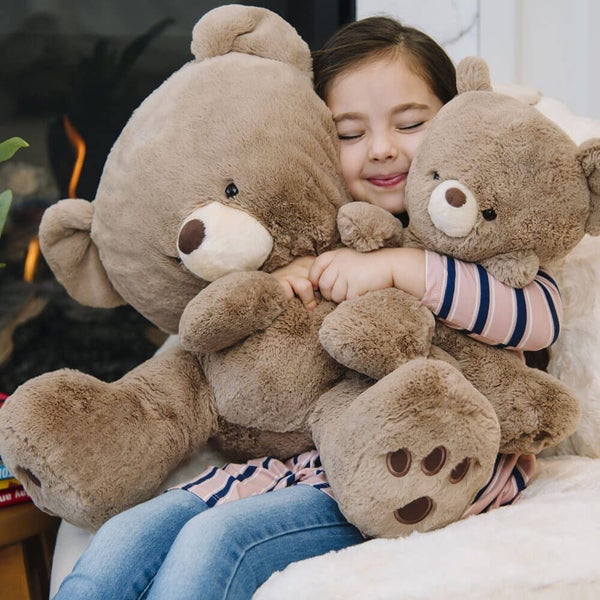GUND - Kai Taupe Bear Large 50cm - Kids Soft Toy Teddy Bears Carousel 8