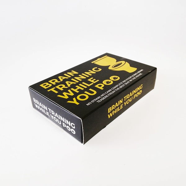 Brain Training While You Poo' Cards Carousel 1
