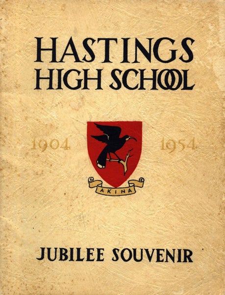 Hastings High School Jubilee Souvenir 1904-1954 Carousel 1