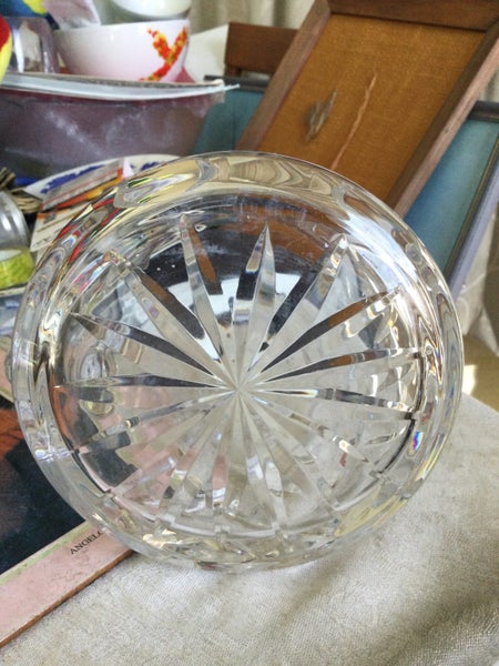 LEAD CRYSTAL JUG..SMALL HOLE SO LOOK Carousel 5