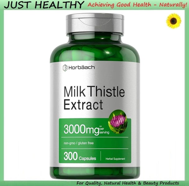 HI STRENGTH MILK THISTLE - 3000 mg per SERVE - 300 CAPS Carousel 1
