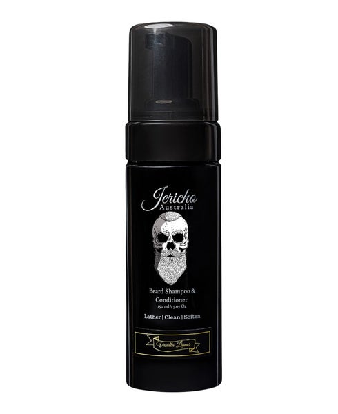 Jericho Vanilla Liquor 2-In-1 Beard Shampoo & Conditioner - 150Ml Carousel 1