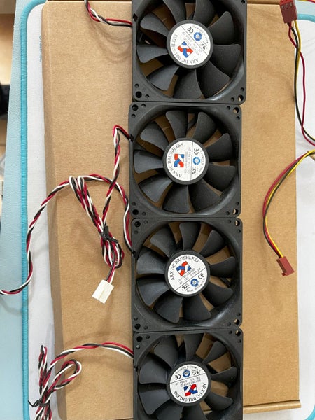 ARX DC Brushless FD1280-S3033D 80mm Fan Carousel 1