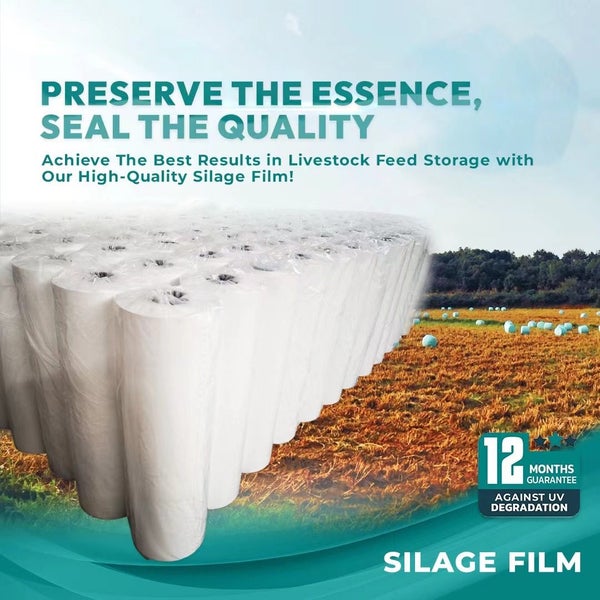 Bale wrap / silage film 750mm*25um*1500m Carousel 1