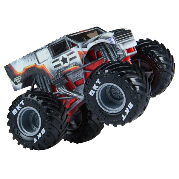 Monster Jam 1:64 Scale Duo Series: Marvel Official Iron Man Vs. War Machine Carousel 6