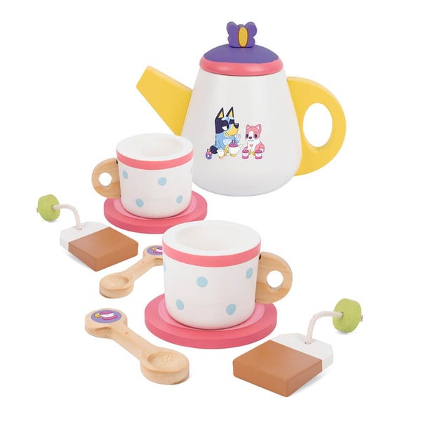 Bluey - Wooden Tea Party Set (20 Pieces), Suitable for Ages 3+ Carousel 2