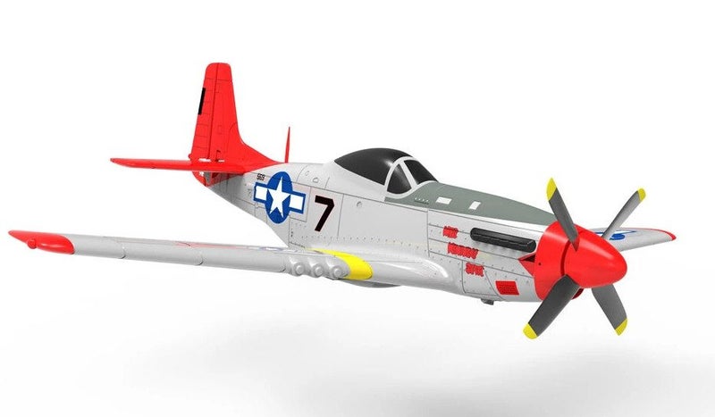 Volantex RC 768-1 Mustang P-51D 750mm Wingspan EPO Warbird RC Airplane RTF ( ... Carousel 1