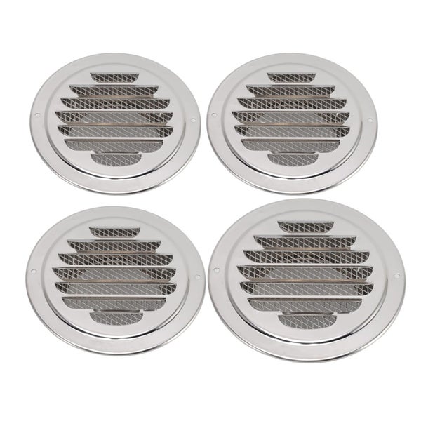 round duct vent cover Air Ventilation Cover 304 Stainless Steel Round Exhaust Carousel 8