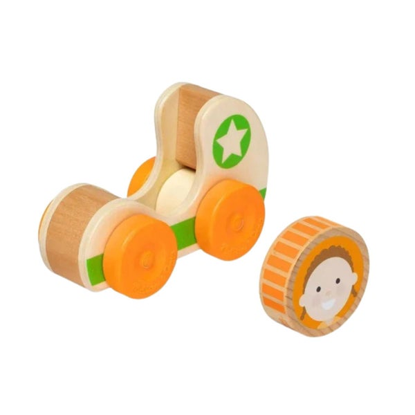 Melissa & Doug: Go Tots - Star Car (Green / Orange) Carousel 1