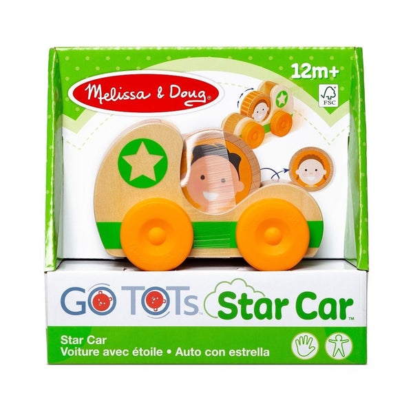 Melissa & Doug: Go Tots - Star Car (Green / Orange) Carousel 2