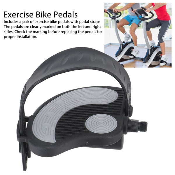 exercise bike pedals with straps exercise bike pedal strap adjustable bike pedal Carousel 2
