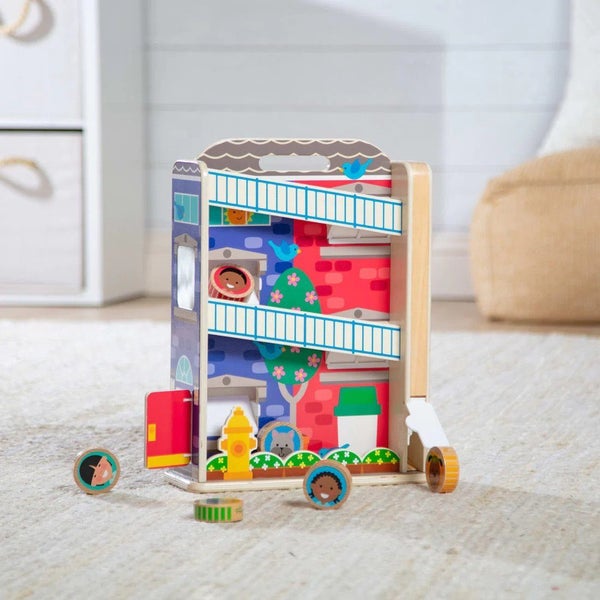 Melissa & Doug: Go Tots - Townhouse Tumble Carousel 2