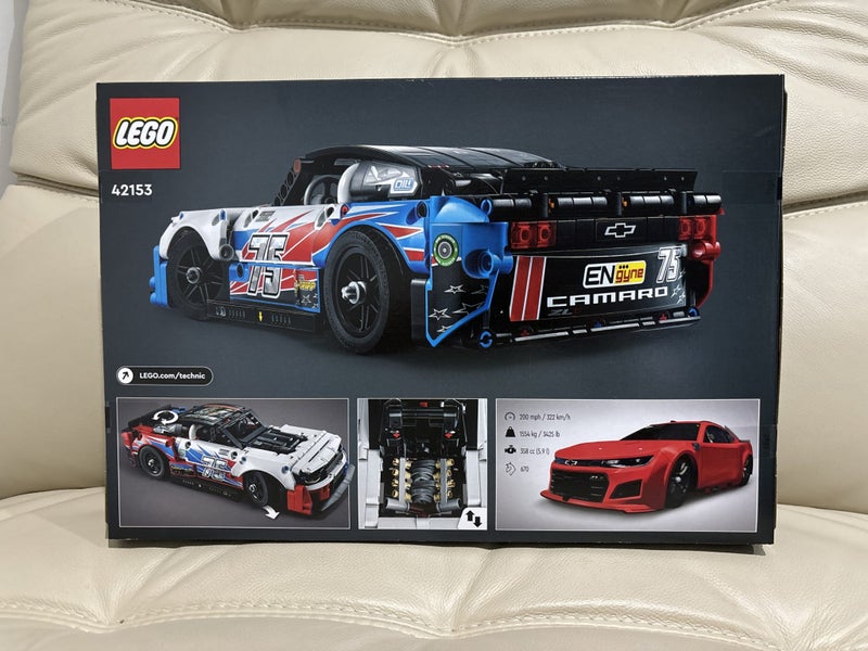 $1 Reserve LEGO Technic 42153 - NASCAR Next Gen Chevrolet Camaro ~NEW! Ping~ Carousel 2