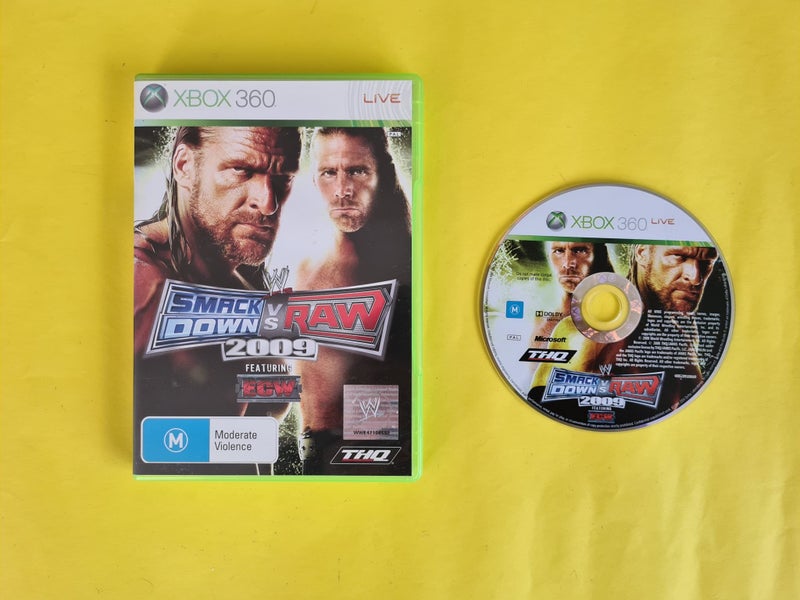 SmackDown vs.Raw 2009 (Xbox 360) Carousel 1